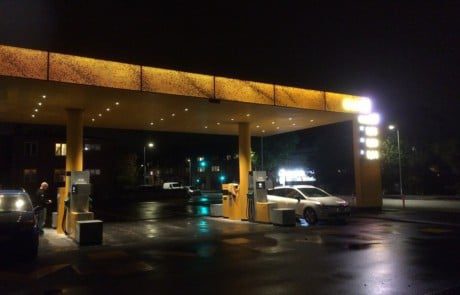 Perforerede-plader-16 Facade, perforerede plader, Facadebeklædning i metal, stål facader, facadebeklædning, facader, metal, metal facade,