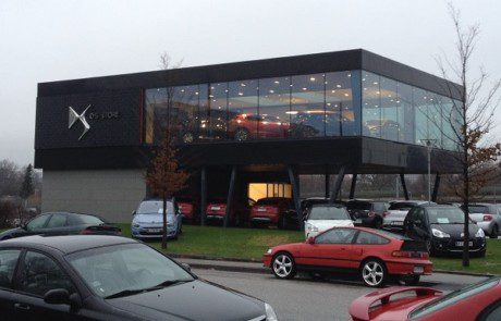 Perforerede-plader-2 Facade, perforerede plader, Facadebeklædning i metal, stål facader, facadebeklædning, facader, metal, metal facade,