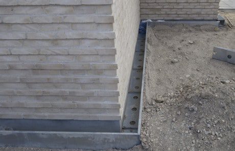 sokkelaffugter uden rist