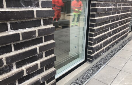 sokkelaffugter uden rist